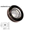 Marketcik MR557 Sıva Altı Dekoratif Cam Led Spot Armatür Beyaz-Günışığı Işık