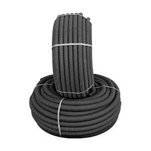 Mutlusan 32 Q Siyah Plastik Spiral Hortum 50 mt