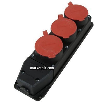 Mutlusan Mut-313 Trifaze 3lü Seyyar Grup Priz