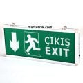 Cata CT-9167 Çift Yön Ledli Çıkış Exit Aşağı Yönlendirme Levhası