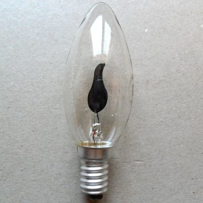 3 Watt E14 Duy Alevli Ateş Model Dekoratif Avize Ampulü