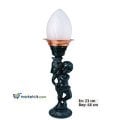 Ayaz 68x23 Alüminyum Meşale Fenerli Model Set Üstü Park Bahçe Aydınlatma Armatürü