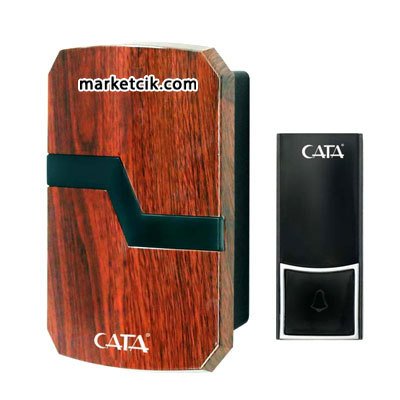 Cata CT-304 Kablosuz Kapı Zili 1 Panel 1 Buton 100 metre