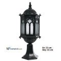 Ayaz 55x23 Alüminyum Osmanlı Fenerli Model Set Üstü Park Bahçe Aydınlatma Armatürü