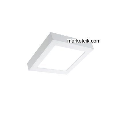 Noas YL15-1800 18 Watt Sıva Üstü Kare Led Panel Armatür Günışığı-Beyaz Işık