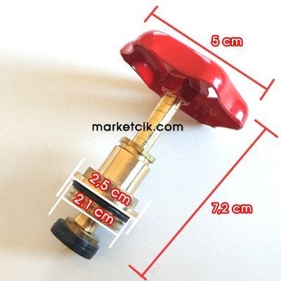 Şiber Vana Kapak Takımı, Tas Dimmer İçin Vana Aparatı 1/2 Küçük Model