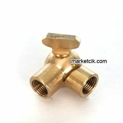 Marketcik Avize Hareketli Sarı Prinç Kelebek Mafsal Küçük Boy