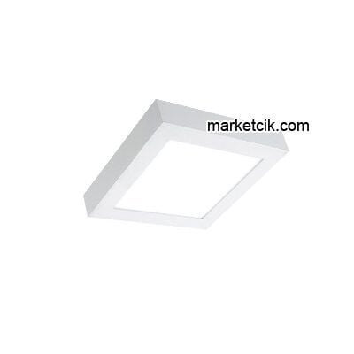 Noas YL15-2400 24 Watt Sıva Üstü Kare Led Panel Armatür Günışığı-Beyaz Işık