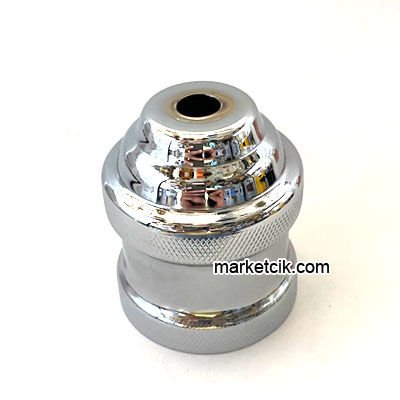 Marketcik Dekoratif Metal Krom Lale E27 Duylar İçin BOŞ LALE