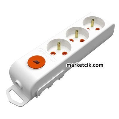Mutlusan Ri-tech Anahtarlı UPS Kablosuz 3lü Topraklı Grup Priz Çocuk Korumalı