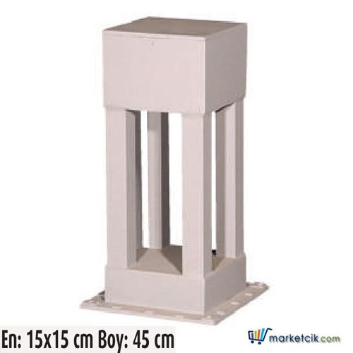 Ayaz 45x15 Bollard Model Çim ve Set Üstü Park Bahçe Aydınlatma Armatürü