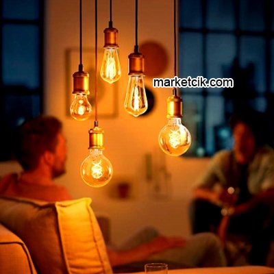 Philips 5.5 Watt Vintage Led Rustik Ampul ST64 Flame