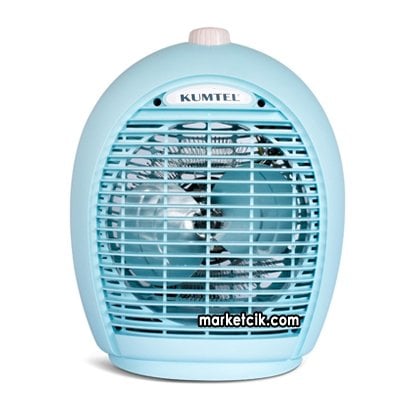 Kumtel LX-6331 2000 Watt Fanlı Isıtıcı ve Soğutucu, Ayak ısıtıcı, Krem, Mavi, Pembe Renk