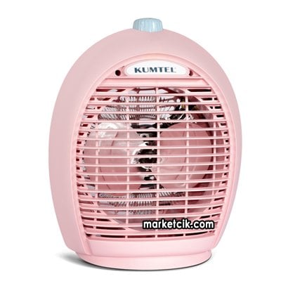 Kumtel LX-6331 2000 Watt Fanlı Isıtıcı ve Soğutucu, Ayak ısıtıcı, Krem, Mavi, Pembe Renk