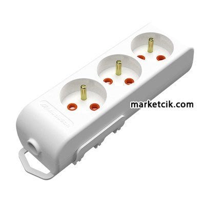 Mutlusan Ri-tech UPS Kablosuz 3lü Topraklı Grup Priz Çocuk Korumalı