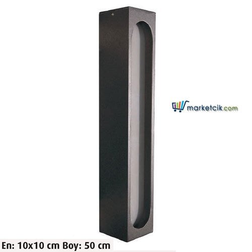 Ayaz 50x10 Bollard Model Set Üstü Park Bahçe Aydınlatma Armatürü
