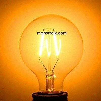 Cata CT-4287 6 Watt G125 Glop Led Rustik Ampul Uzun Filament