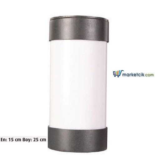 Ayaz 25x15 Bollard Model Set Üstü Park Bahçe Aydınlatma Armatürü
