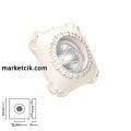 Marketcik MR3054 Sıva Altı Dekoratif Porselen Led Spot Armatür Beyaz-Günışığı Işık