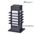Ayaz 35x15 Bollard Çim ve Set Üstü Park Bahçe Aydınlatma Armatürü