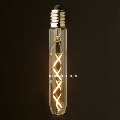 Cata CT-4302 Dekoratif 8 Watt 22 cm Tüp Led Rustik Ampul