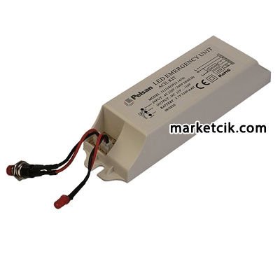 Pelsan 12-110 Volt Acil Aydınlatma Kit 1-3 saat 1 Saat Kit