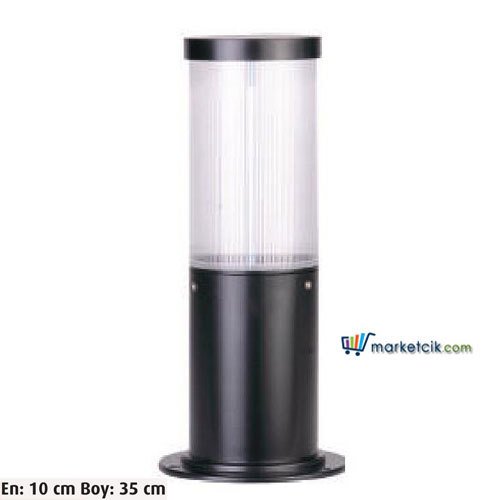 Ayaz 35x10 Bollard Çim ve Set Üstü Park Bahçe Aydınlatma Armatürü