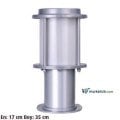 Ayaz 35x17 Bollard Çim ve Set Üstü Park Bahçe Aydınlatma Armatürü