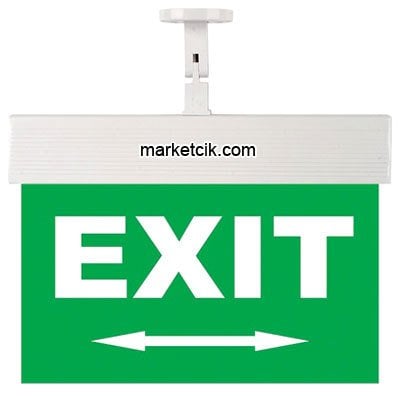 Ledli Exit Sağa Sola Çıkış Yönlendirme Levhası CEXA-8-02
