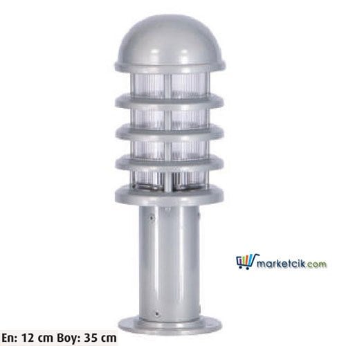 Ayaz 35x12 Bollard Çim ve Set Üstü Park Bahçe Aydınlatma Armatürü