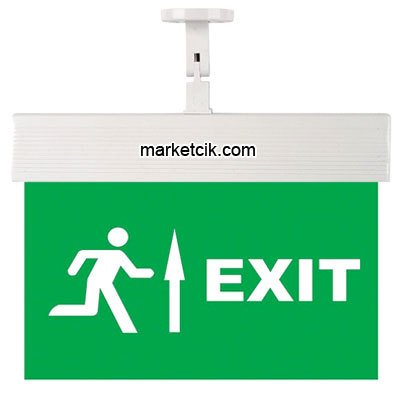 Ledli Exit Yukarı Çıkış Yönlendirme Levhası CEXA-8-11
