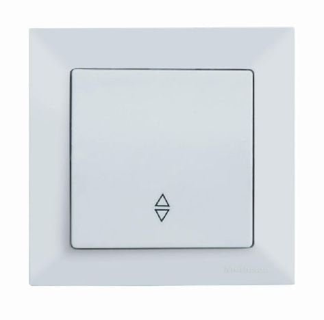 Mutlusan Rita Natural Serisi Beyaz Vavien Aç Kapa Anahtar Prizi