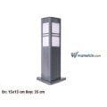Ayaz 35x15 Bollard Çim ve Set Üstü Park Bahçe Aydınlatma Armatürü