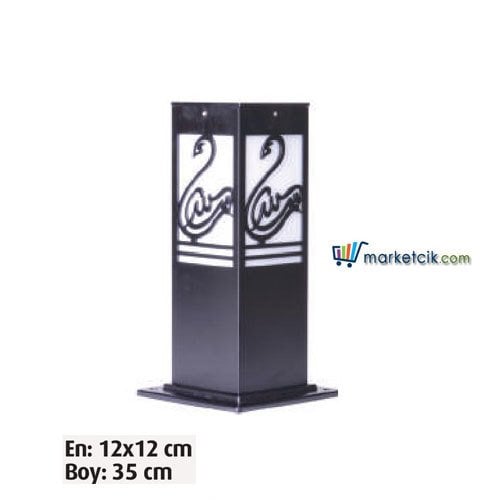 Ayaz 35x12 Bollard Çim ve Set Üstü Park Bahçe Aydınlatma Armatürü