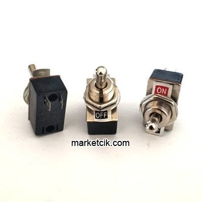 Kütük Ahşap için Aç Kapa On-Off Anahtar Toggle Buton, Mobilya Gömme Anahtar