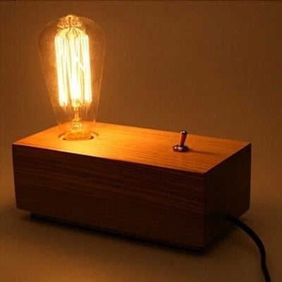 Kütük Ahşap için Aç Kapa On-Off Anahtar Toggle Buton, Mobilya Gömme Anahtar