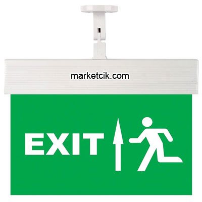 Ledli Exit Yukarı Çıkış Yönlendirme Levhası CEXA-8-13