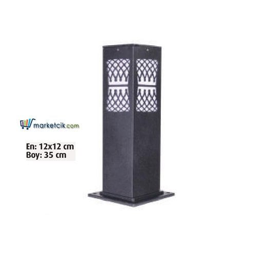 Ayaz 35x12 Bollard Çim ve Set Üstü Park Bahçe Aydınlatma Armatürü