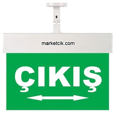 Ledli Exit Sağa Sola Çıkış Yönlendirme Levhası CEXA-8-04