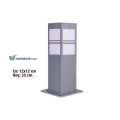 Ayaz 35x12 Bollard Çim ve Set Üstü Park Bahçe Aydınlatma Armatürü