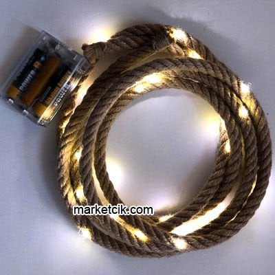 Marketcik Dekoratif Halat Led Işık 2,5 Metre
