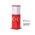 Ayaz 35x12 Bollard Çim ve Set Üstü Park Bahçe Aydınlatma Armatürü