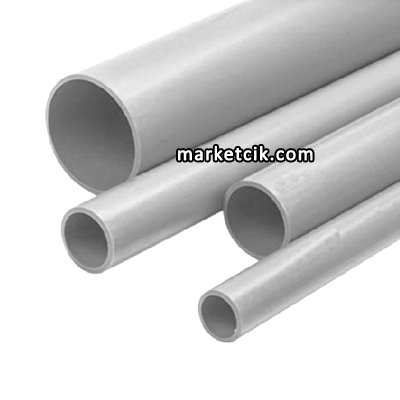 Mutlusan 3 Metrelik 14 lük Sert PVC Alev Yaymaz Boru, 3 Metre