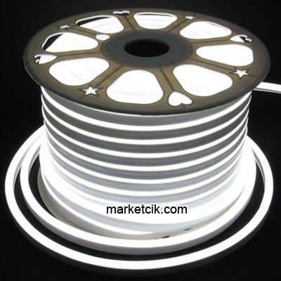 Pelsan 205258 İç ve Dış Mekan Neon Led Hortum 25 metre Ilık Beyaz Işık
