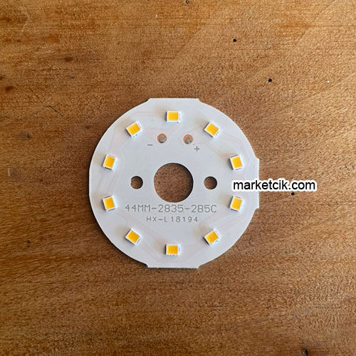 Marketcik 5 Watt Led Entegre Plaka Günışığı Işık 12Volt