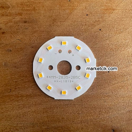 Marketcik 5 Watt Led Entegre Plaka Günışığı Işık 12Volt