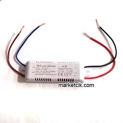 Marketcik 9 Watt Led Entegre Plaka Günışığı Işık 12Volt