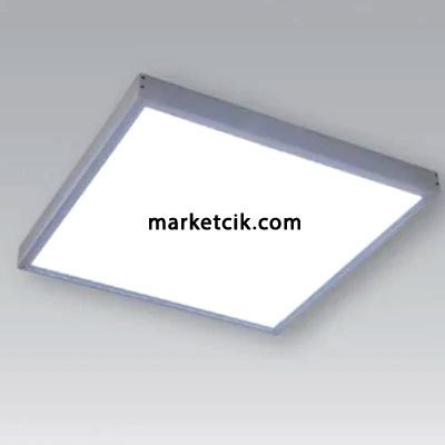 Pelsan-Tio 48 Watt 60x60 Sıva Üstü Led Panel Günışığı-Beyaz Işık 8 Adet