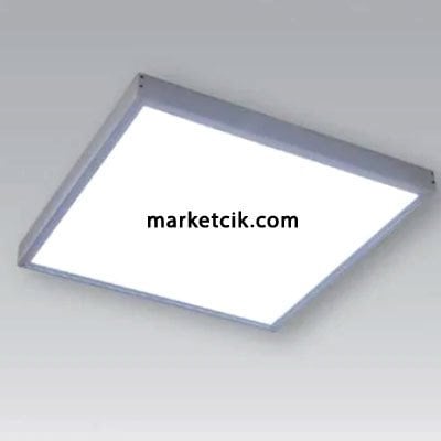 Pelsan-Tio 18 Watt 30x30 Sıva Üstü Led Panel Günışığı-Beyaz Işık 10 Adet