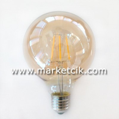 4 Watt G95 Led Rustik Glop Ampul E27 Duy